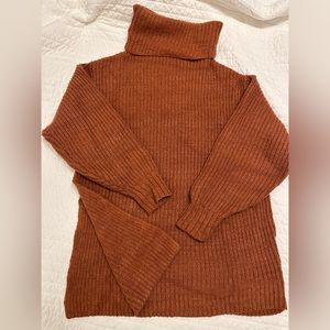 Free People Eleven Sweater xs cocoa